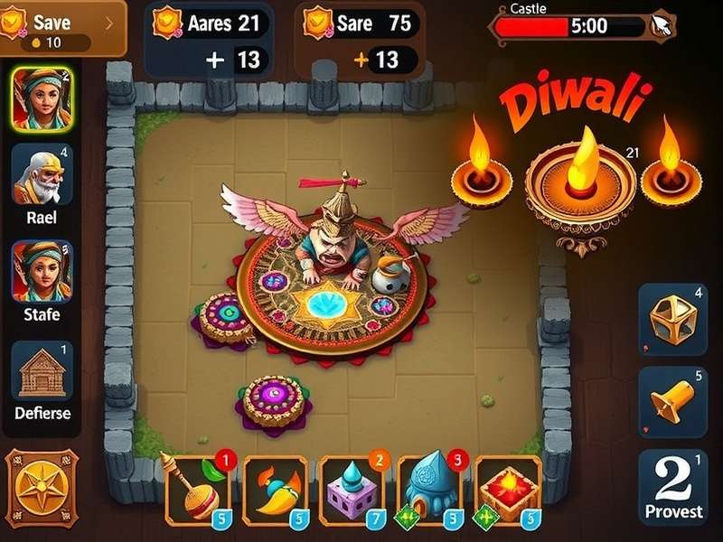 Legendary Cardamom Siege Diwali special event gameplay